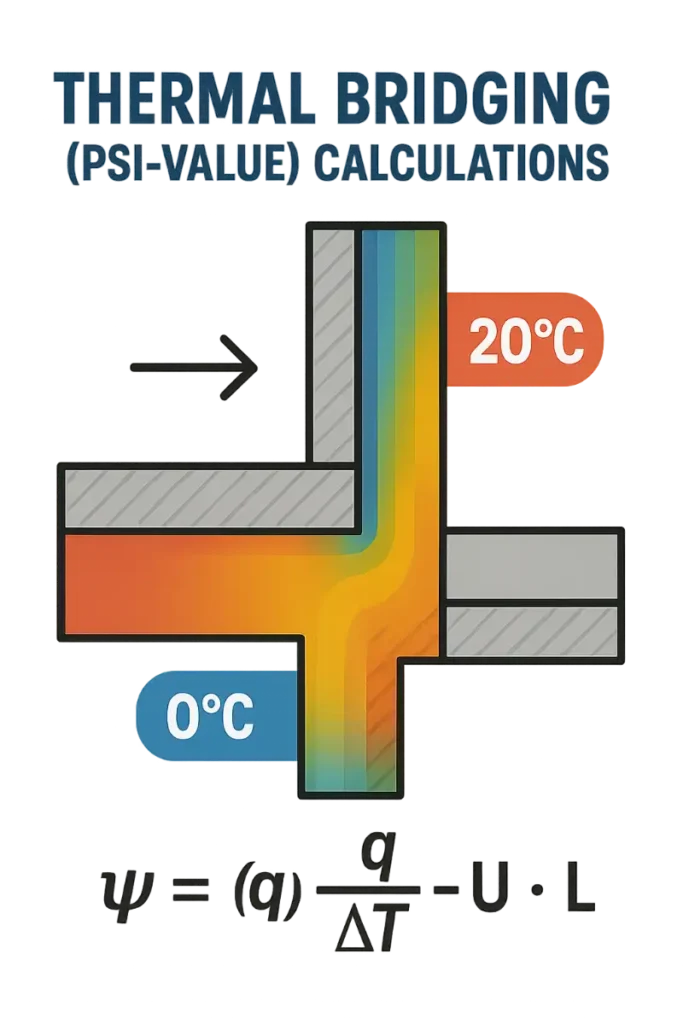 Thermal Bridging (Psi-Value) Calculations
